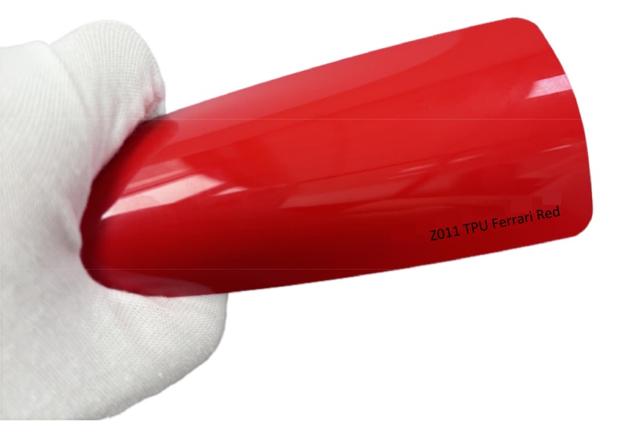 Z011 Ferrari Red – kolorowa folia PPF