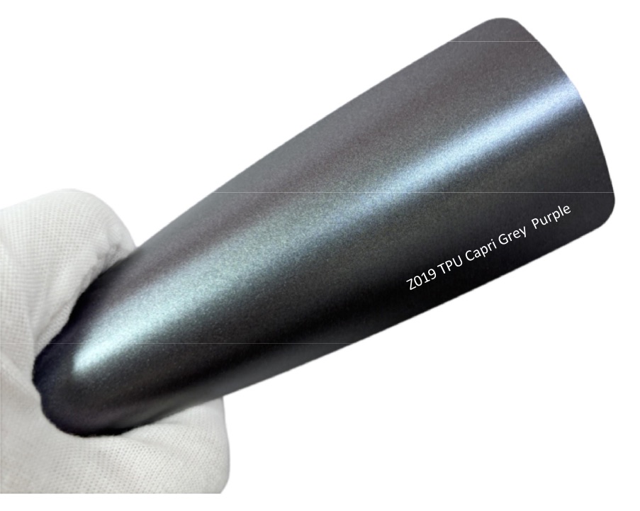 Z019 Capri Grey Purple – kolorowa folia PPF