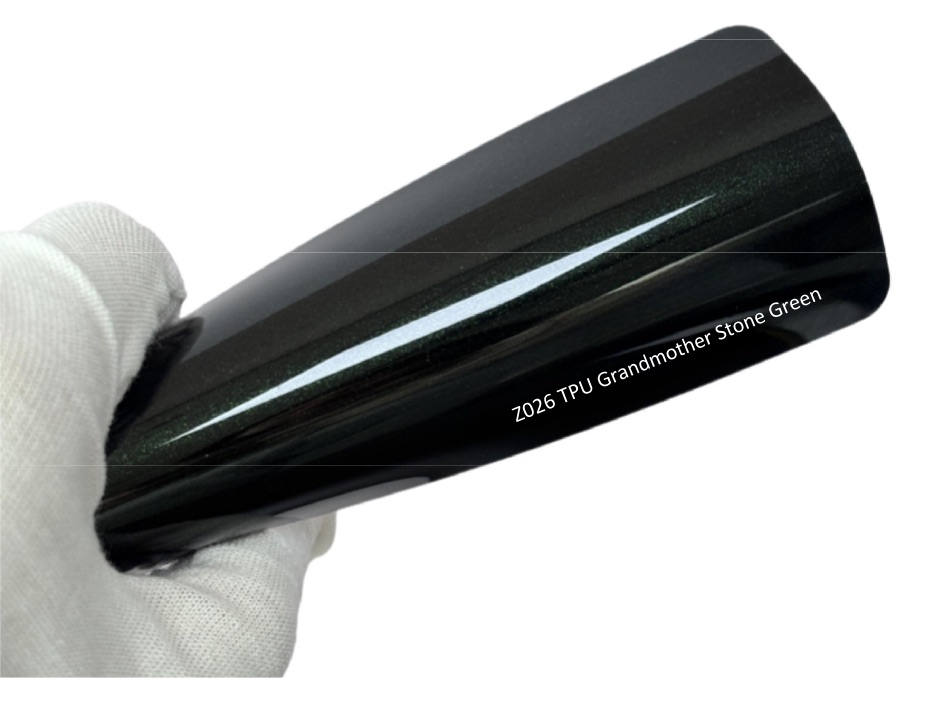 Z026 Grandmother Stone Green – kolorowa folia PPF