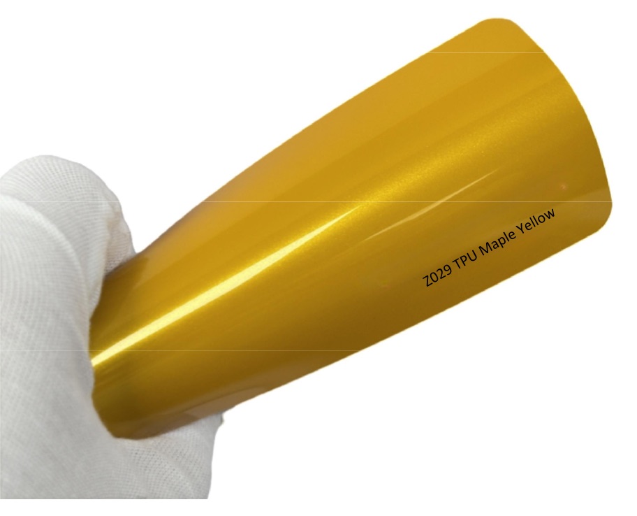Z029 Maple Yellow – kolorowa folia PPF