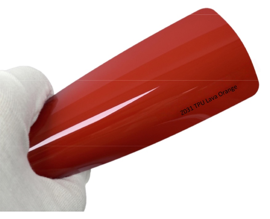 Z031 Lava Orange – kolorowa folia PPF