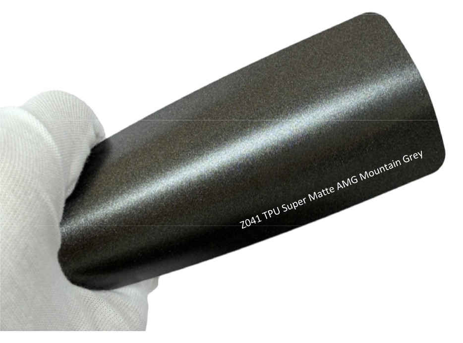 Z041 Super Matte AMG Mountain Grey – kolorowa folia PPF