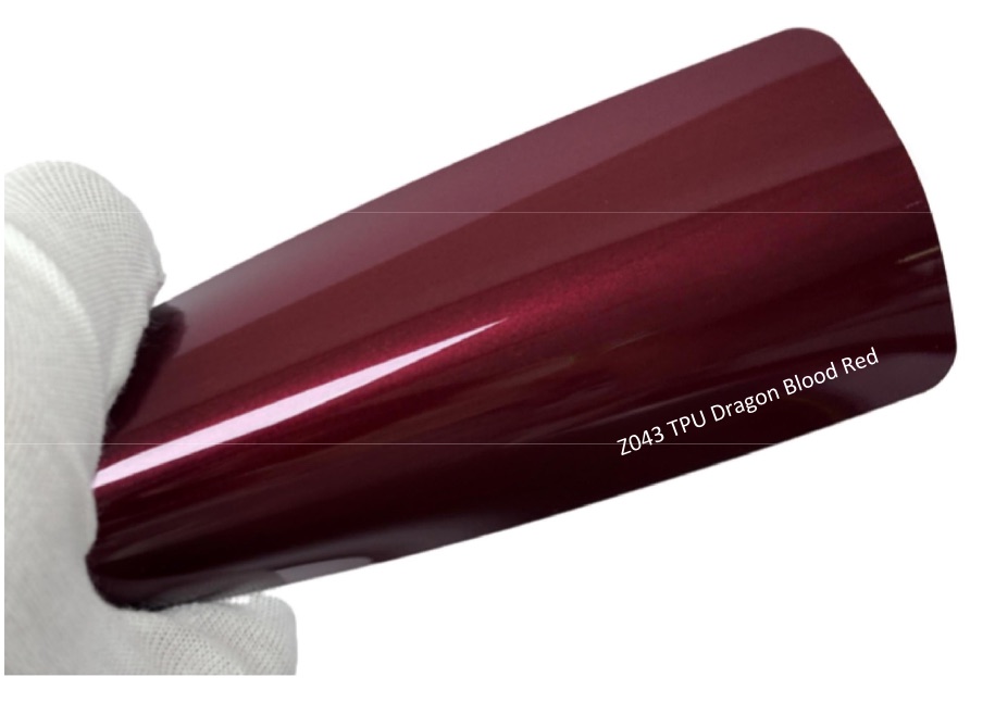 Z043 Dragon Blood Red – kolorowa folia PPF
