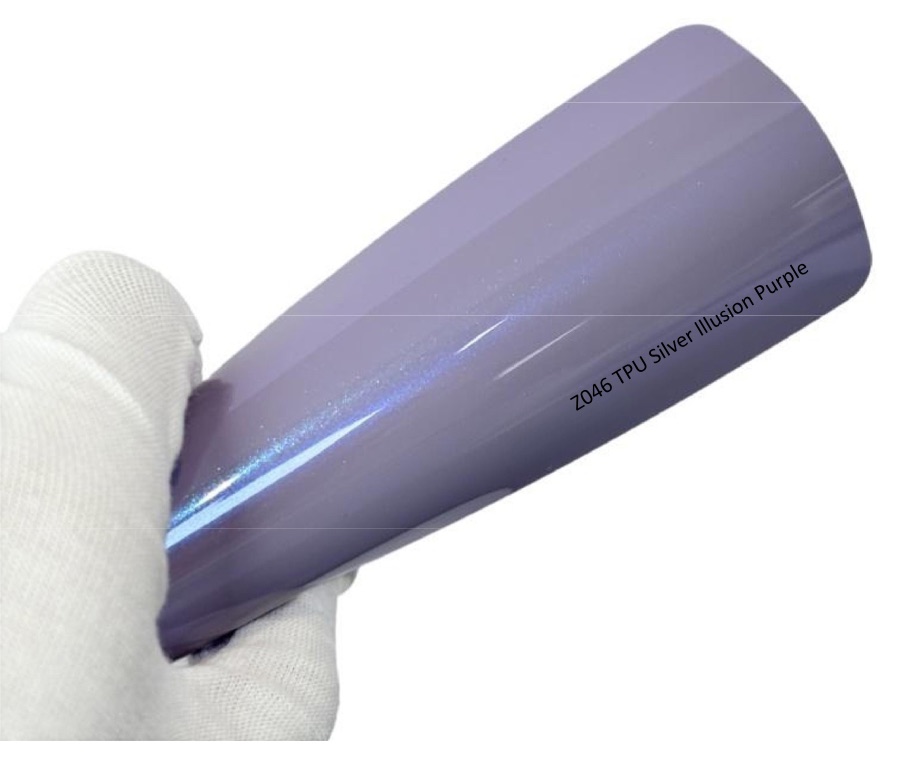 Z046 Silver Illusion Purple – kolorowa folia PPF