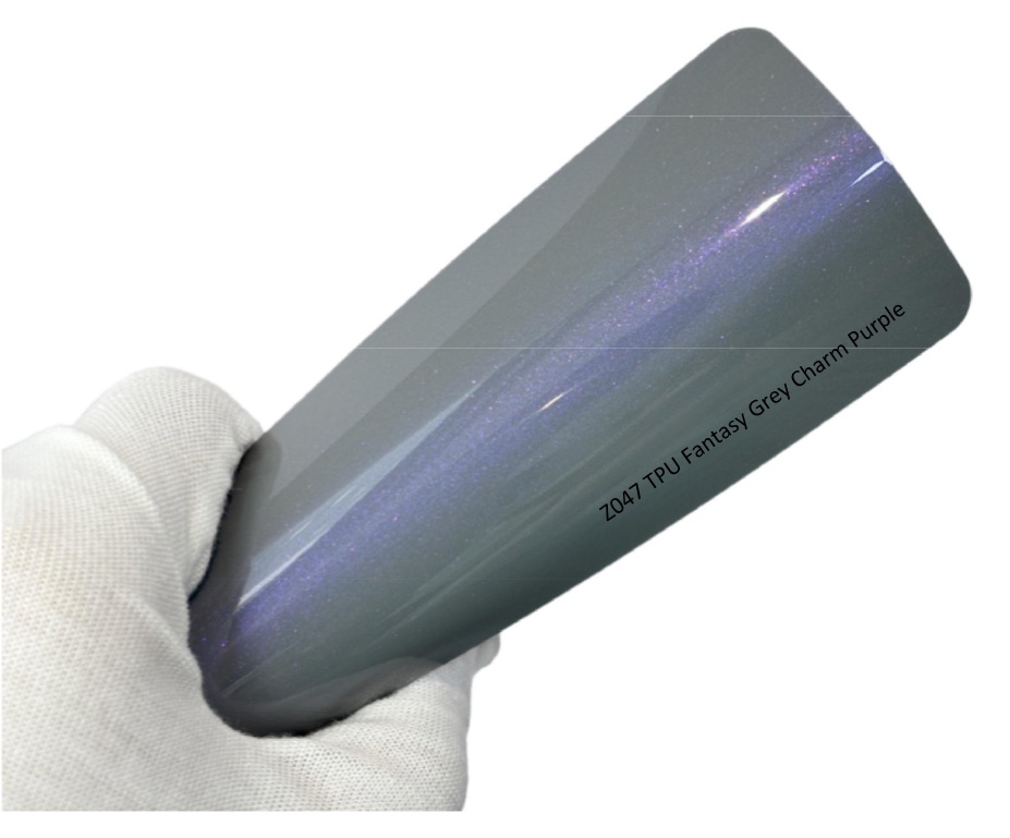 Z047 Fantasy Grey Charm Purple – kolorowa folia PPF