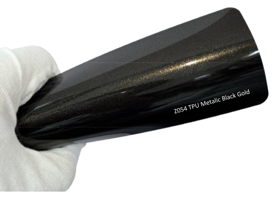 Z054 Metallic Black Gold – kolorowa folia PPF