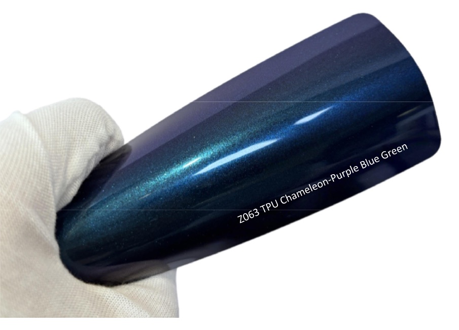 Z063 Chameleon-Purple Blue Green – kolorowa folia PPF