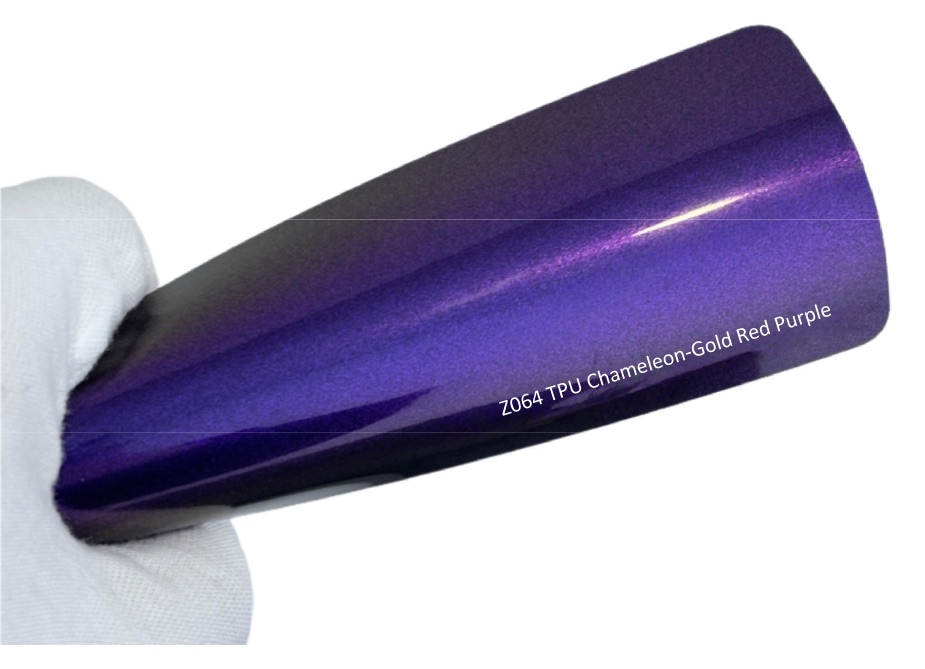 Z064 Chameleon-Gold Red Purple – kolorowa folia PPF