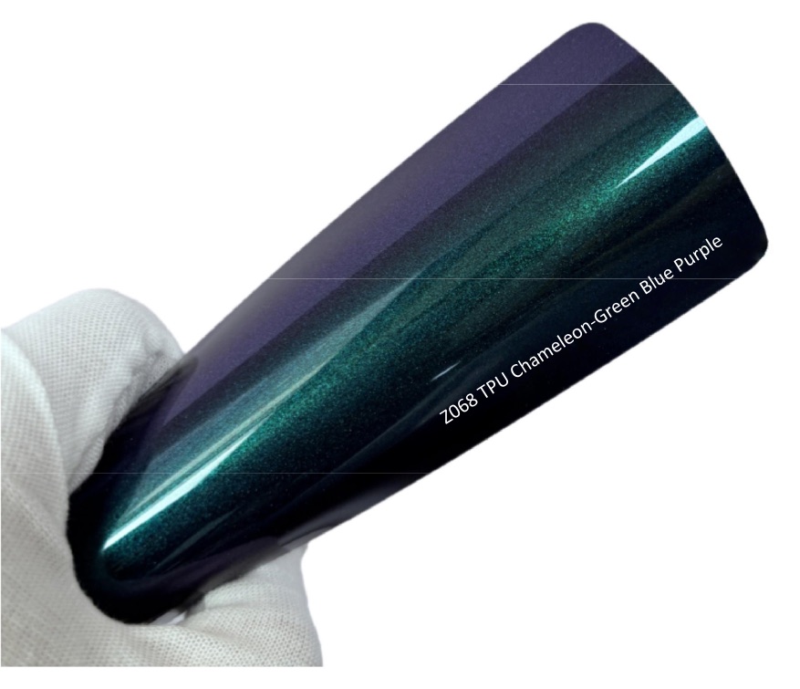 Z068 Chameleon-Green Blue Purple – kolorowa folia PPF
