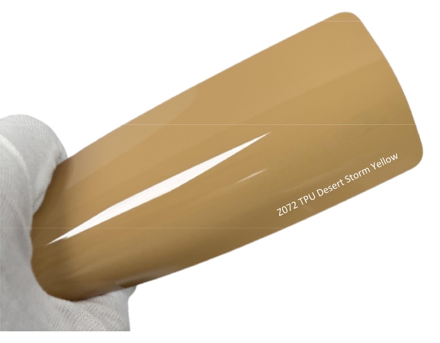 Z071 Desert Storm Yellow – kolorowa folia PPF