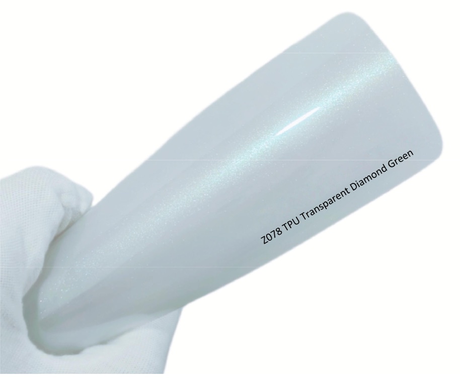 Z077 Transparent Diamond Green – kolorowa folia PPF